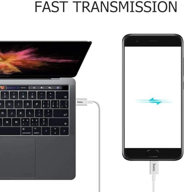 Hoco X23 Type C To Type C Charging Data Cable (1 Meter) Black - Image 3