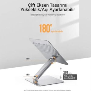 UGREEN 40291 Adjustable Laptop Stand Aluminium