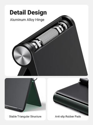 UGREEN 50748 Portable Stand For iPad / Mobile Black