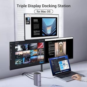 Ugreen 90325 USB C Triple Display Docking Station (12-in-1)