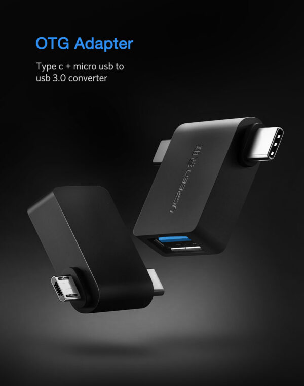 UGREEN 30453 USB C and USB A OTG Adapter - Image 5