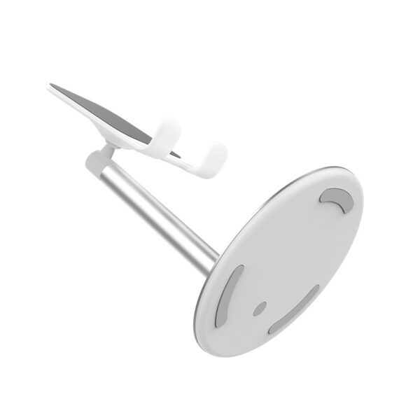 HOCO PH15 Tabletop Stand Premium Aluminum Alloy Holder in Silver for Smartphones & Tablets - Image 4