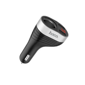 HOCO Z29 Regal Cigarette Lighter Car Charger with Dual USB Ports