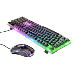 HOCO GM11 Terrific Glowing Gaming Keyboard and Mouse Set