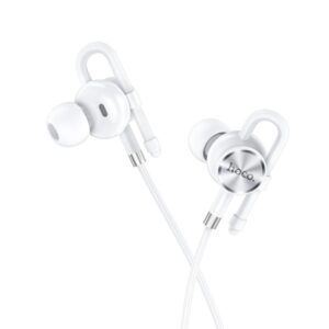 HOCO M84 PERFECTION EARPHONES WITH MICROPHONE 3.5MM – WHITE