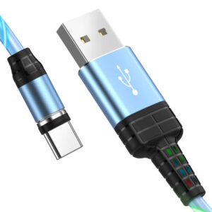 HOCO U90 INGENIOUS STREAMER USB TO TYPE-C FOR CHARGING CABLE
