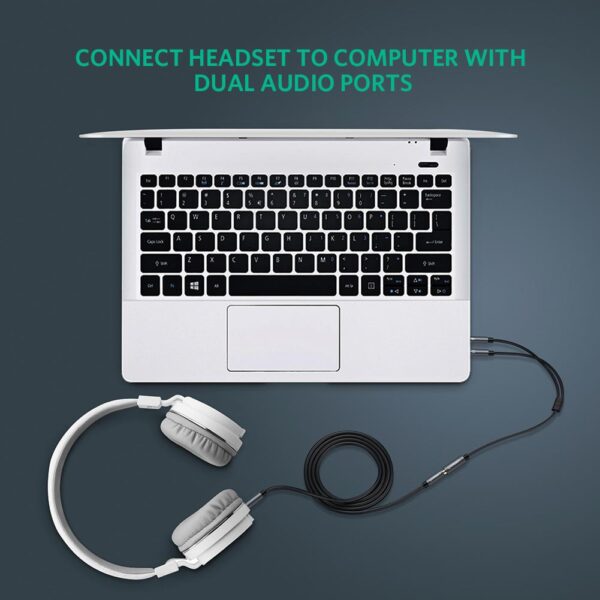 UGREEN 20899 3.5MM F/M TO 2 MALE AUDIO CABLE - Image 6
