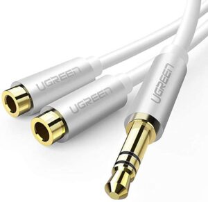UGREEN 10532 3.5MM AUX STEREO AUDIO SPLITTER CABLE