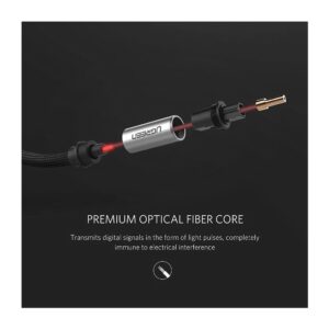 UGREEN 10771 TOSLINK OPTICAL AUDIO CABLE 3M