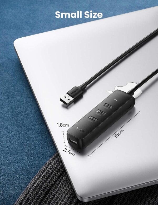 UGREEN 10915 4 Ports Powered USB 3.0 Hub - Image 6