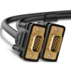 UGREEN 11646 VGA SVGA HD15 Male to Male Video Coaxial Monitor Cable