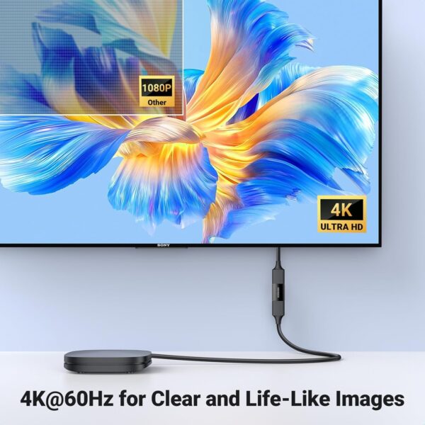 UGREEN 20107 HDMI Coupler 4K@60Hz HDMI Female to Female Adapter - Image 4