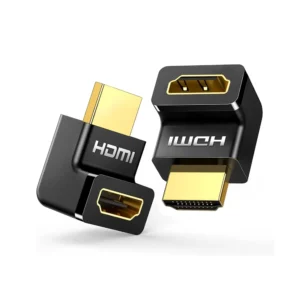 UGREEN 20110 Gold Plated HDMI Male to Female Connector Right Angle