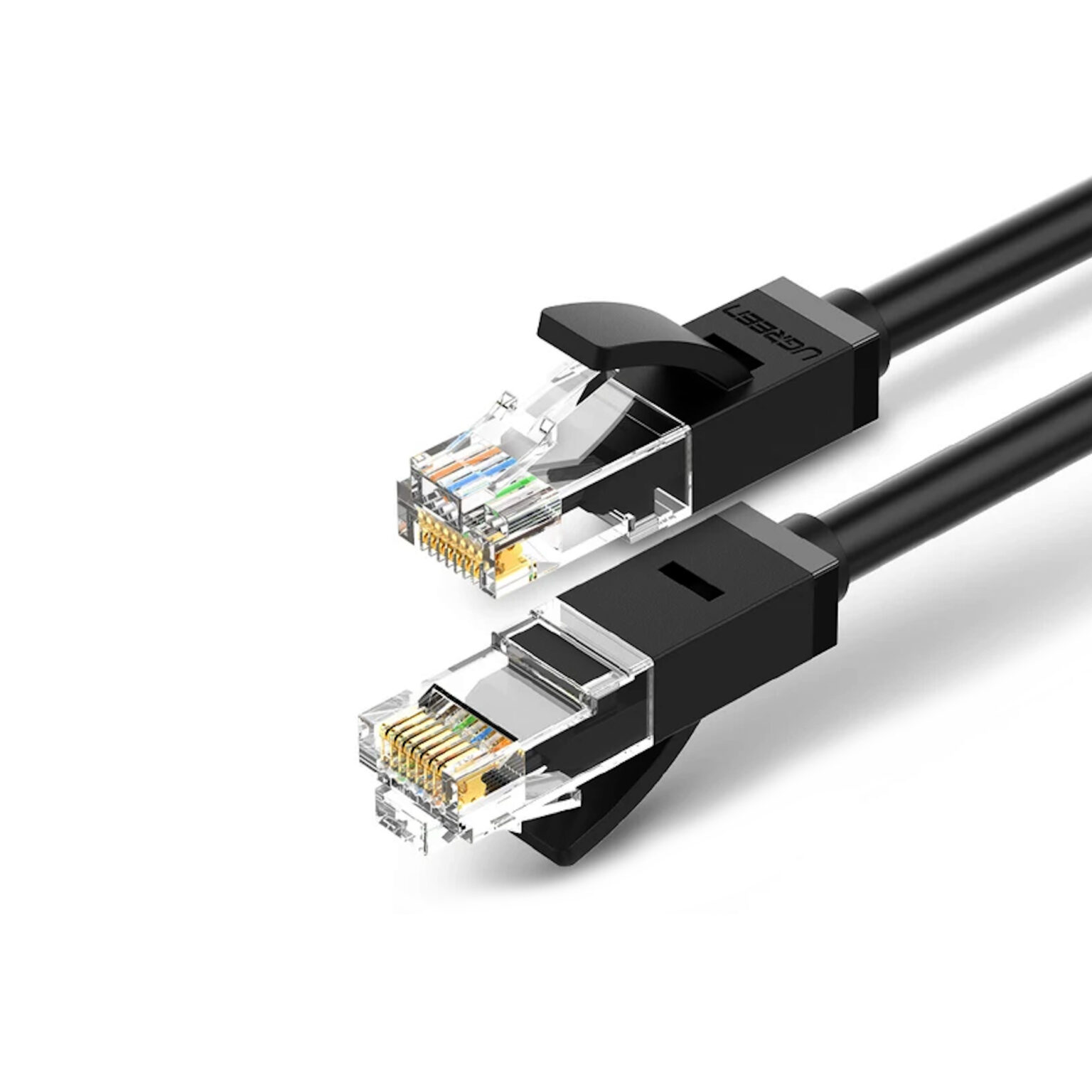WP WPC-PAT-6U050BL CÂBLE De Réseau Noir 5 M Cat6 U/UTP (UTP) EUR 5,99