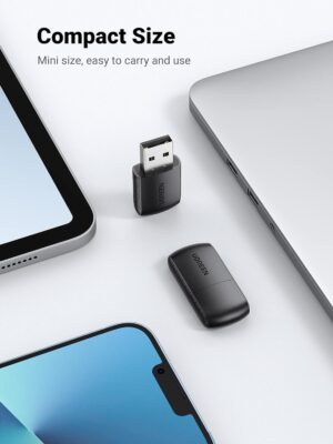 UGREEN 20204 AC650 Dual Band USB WiFi Dongle Mini Wireless
