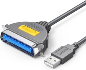 UGREEN 20225 USB TO IEEE1284 PARALLEL CABLE 2M
