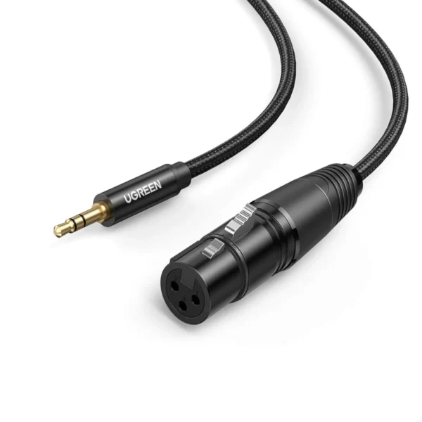 UGREEN 20244 3.5mm to XLR Male to XLR Female Microphone Cable (2 Meter) - Image 8
