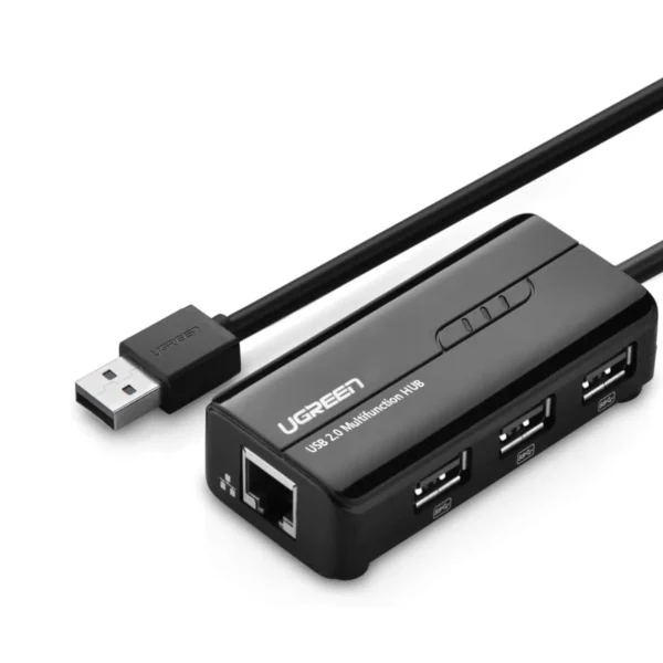UGREEN 20264 RJ45 Ethernet Adapter with USB 2.0 Hub - Image 8