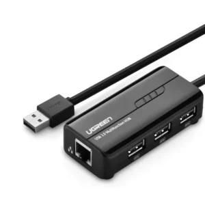 UGREEN 20264 RJ45 Ethernet Adapter with USB 2.0 Hub