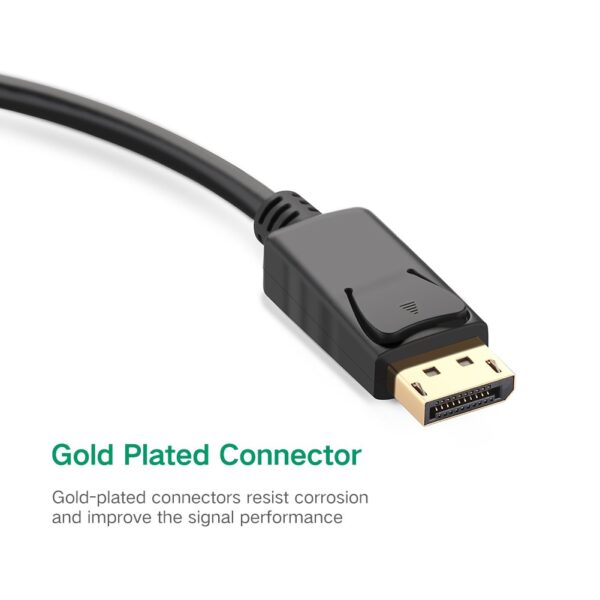 UGREEN 20415 DisplayPort Male to VGA Female Converter (Black) - Image 5