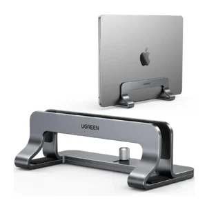 UGREEN 20471 Vertical Laptop Stand Holder for Desk Adjustable Aluminum Stand