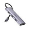 UGREEN 20841 Aluminum 4 in 1 USB C to USB 3.0 Hub