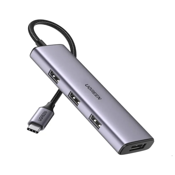 UGREEN 20841 Aluminum 4 in 1 USB C to USB 3.0 Hub