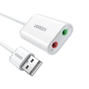 UGREEN 30143 USB Audio Adapter External Stereo Sound Card 01