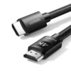 UGREEN 40101 4K HDMI MALE TO MALE CABLE BRAIDED 2M