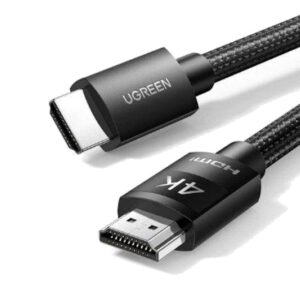 UGREEN 40101 4K HDMI MALE TO MALE CABLE BRAIDED 2M