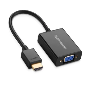 UGREEN 40233 HDMI to VGA Adapter with Audio and Micro USB