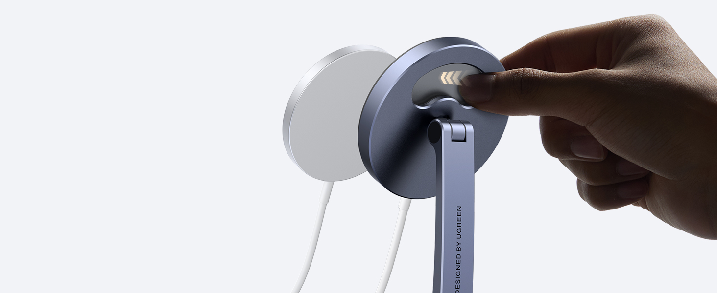 UGREEN 40290 Phone Stand for MagSafe Charger Adjustable Aluminum Charging Stand 007