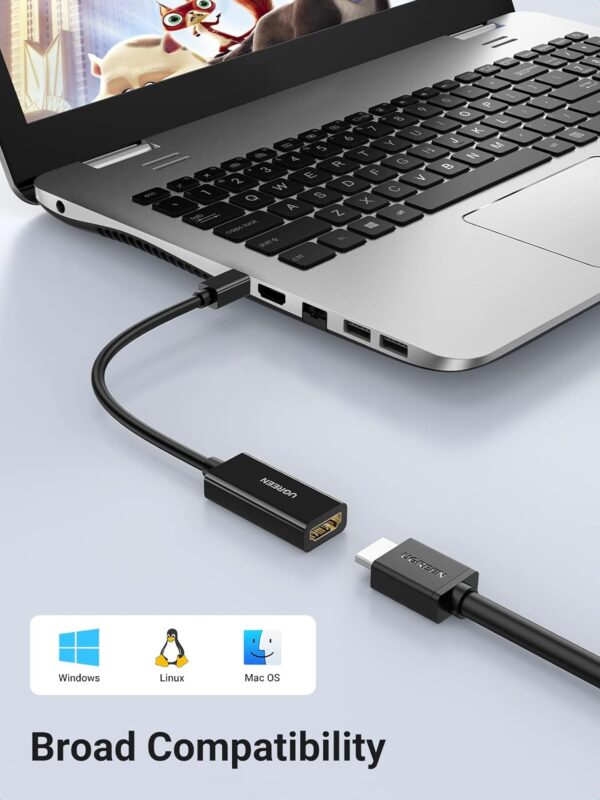 UGREEN 40360 4K Mini DisplayPort to HDMI Adapter - Image 3