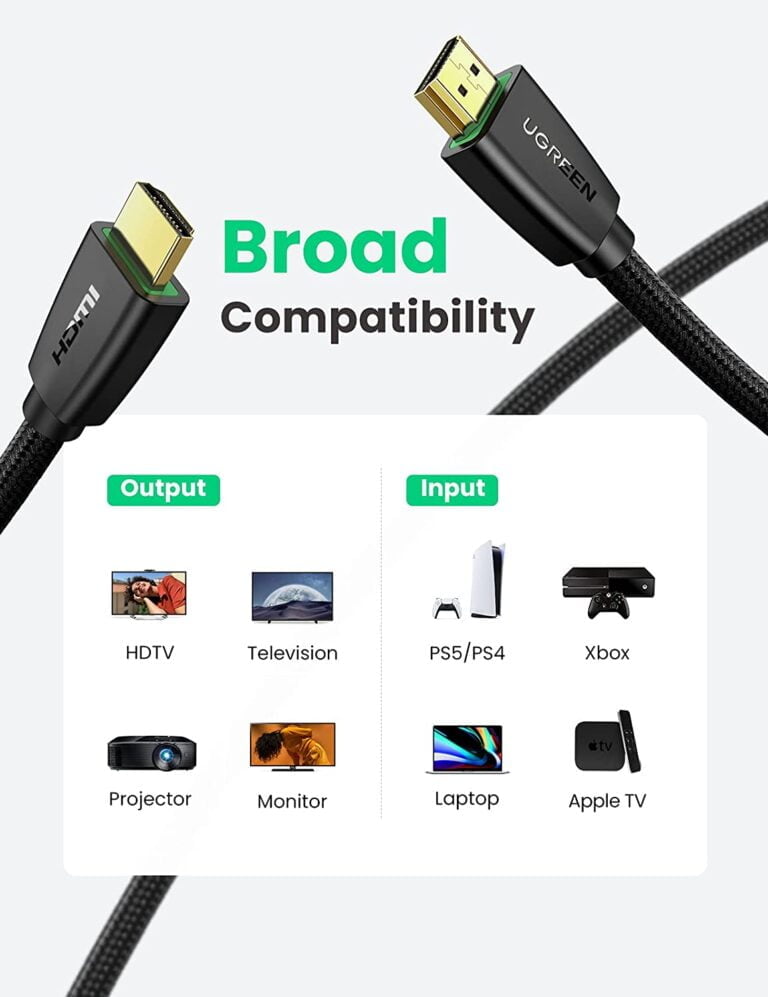 UGREEN 40416 4K HDMI to HDMI Male Cable 15 Meter (Black)