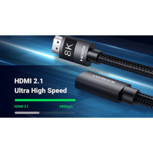 UGREEN 40450 HDMI Male to Female 8K Extension Cable (2 Meter)