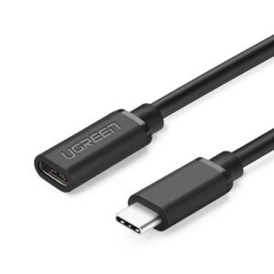 UGREEN 40574 USB TYPE-C MALE TO FEMALE EXTENSION CABLE 0.5M