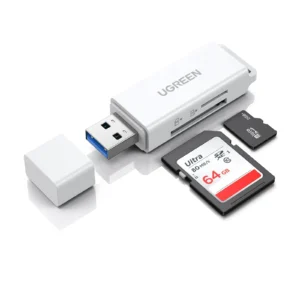 UGREEN 40753 USB 3.0 SD Dual-Slot Memory Card Reader Adapter