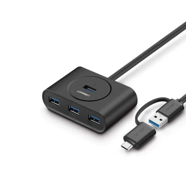 UGREEN 40850 USB 3.0 Hub with OTG (USB-C Plug) - Image 8