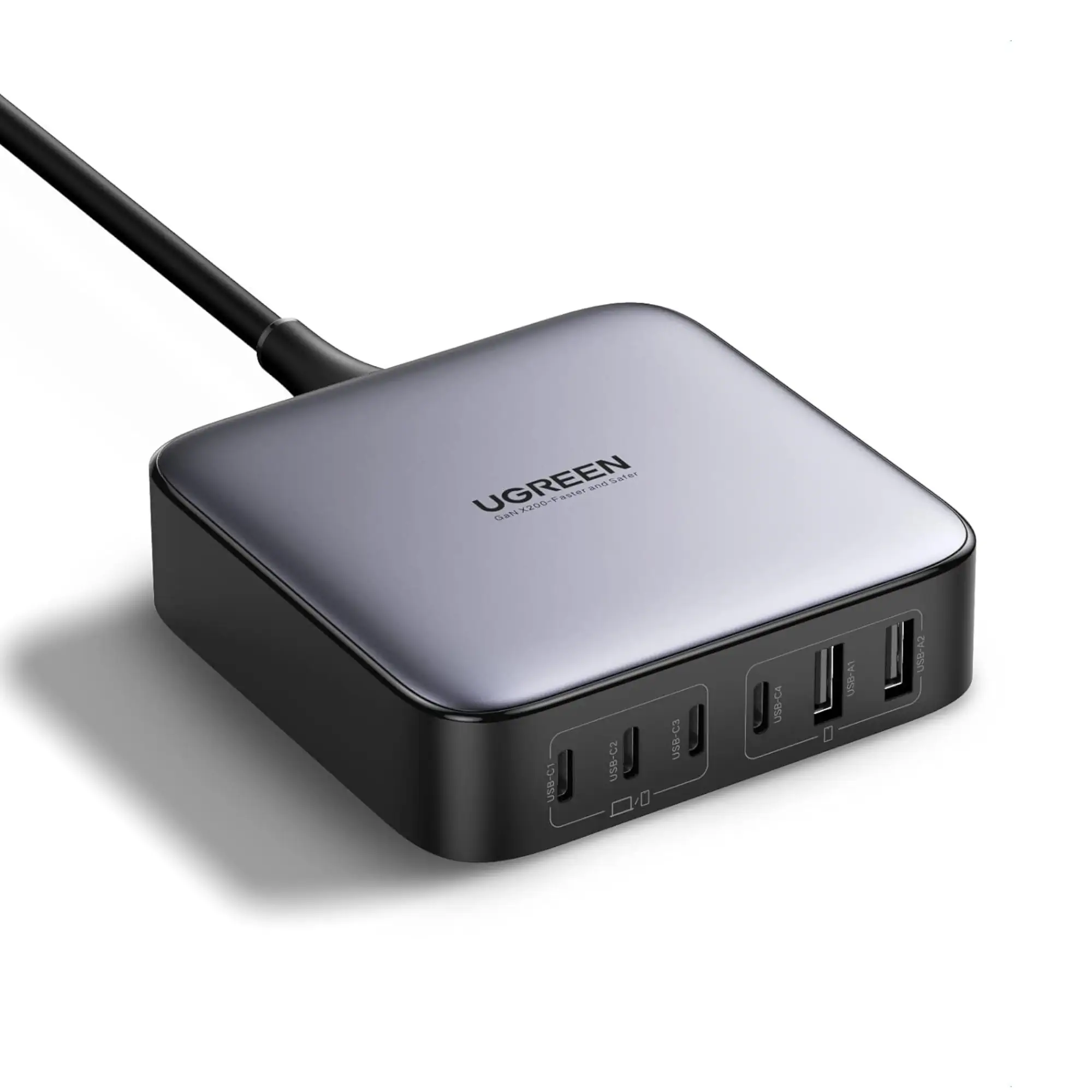 UGREEN 40913 Nexode 200W USB C GaN Charger 6-Ports