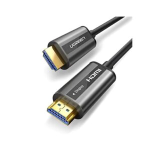 UGREEN 50219 HDMI Cable with Optical Fiber Conductor (50 Meters)