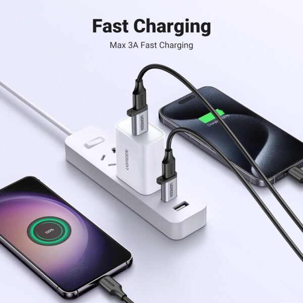 UGREEN 50533 10Gbps USB 3.0 Male to USB C Female Adapter - Image 2