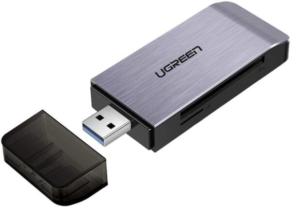 UGREEN 50541 USB 3.0 4-in-1 High-Speed SD Card Reader Adapter Supports CF, SD, Micro SD, MS, UHS-I, SDXC, SDHC - Image 9