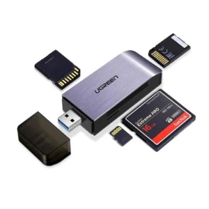 UGREEN 50541 USB 3.0 4-in-1 High-Speed SD Card Reader Adapter