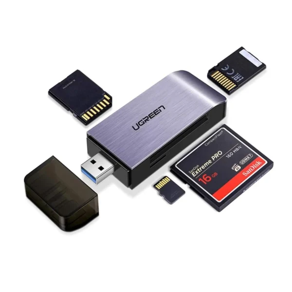 UGREEN 50541 USB 3.0 4-in-1 High-Speed SD Card Reader Adapter