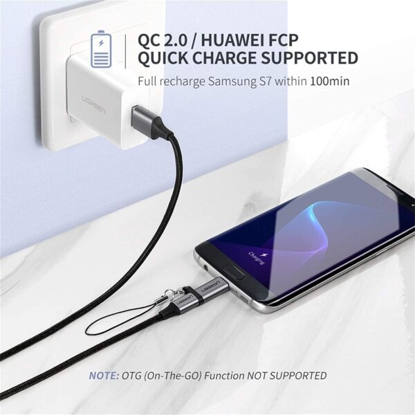 UGREEN 50590 USB-C Female to Micro USB Male Adapter - Image 3