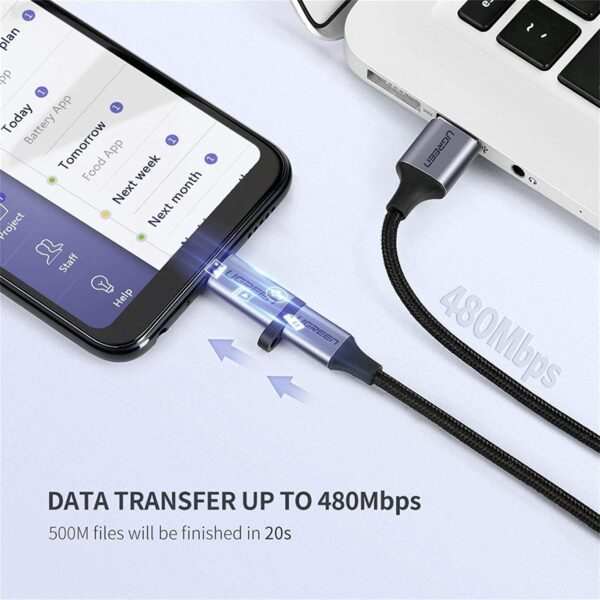 UGREEN 50590 USB-C Female to Micro USB Male Adapter - Image 4