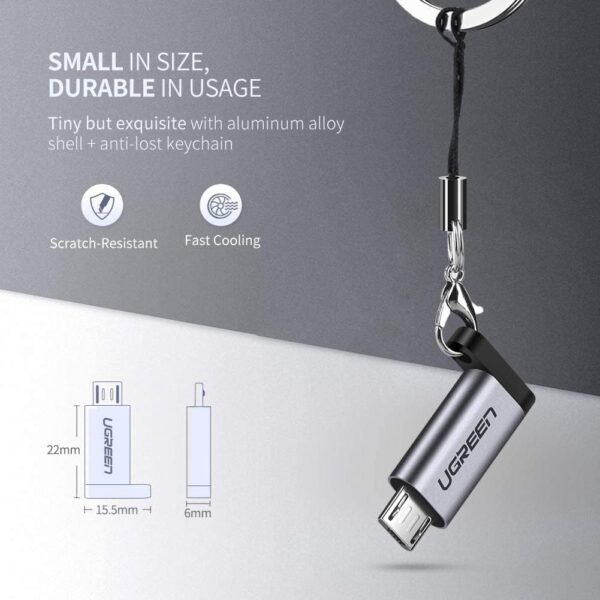 UGREEN 50590 USB-C Female to Micro USB Male Adapter - Image 7