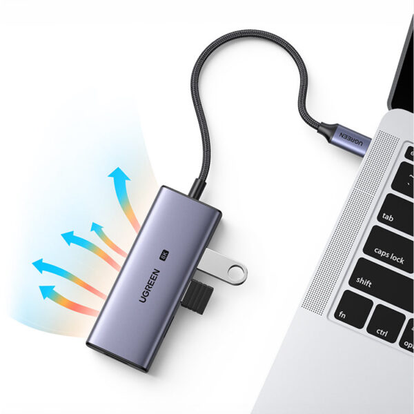 UGREEN 50629 4-in-1 USB-C Hub with 3x USB 3.2 Gen 1 Ports HDMI 2.1 8K@30Hz - Image 3