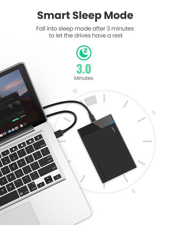 UGREEN 50743 2.5-Inch Hard Drive Enclosure USB-C - Image 4