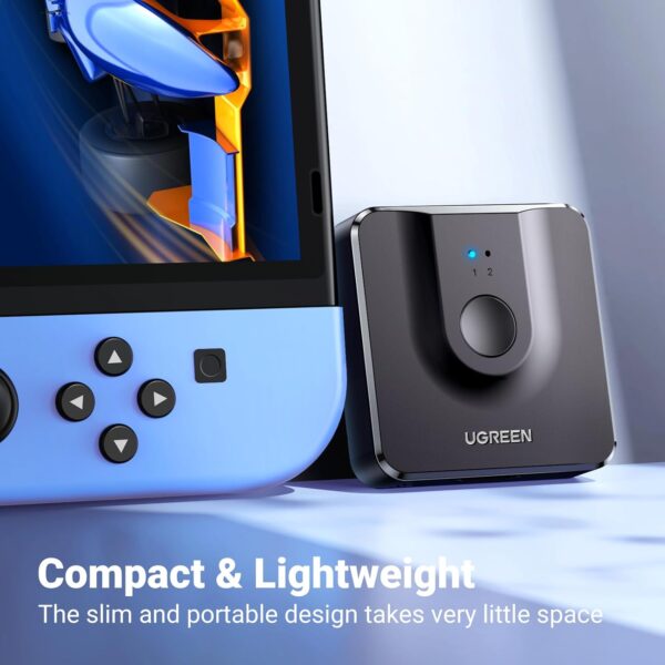 UGREEN 50966 HDMI 2 In 1 Out 4K@60Hz Bi-Directional HDMI Switcher - Image 8